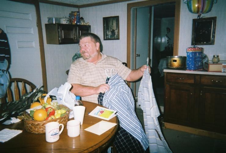 BOB ON HIS BIRTHDAY 2006